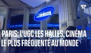 Au cœur de l'UGC Les Halles à Paris, devenu le cinéma le plus fréquenté au monde