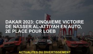 Dakar 2023: cinquième victoire de Nasser al-Atiyah en auto, 2e place pour Loeb
