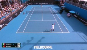 Sonego - Borges - Les temps forts du match - Open d'Australie