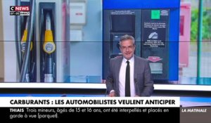 Quelque 3,75% des stations-service françaises étaient à court soit d'essence, soit de gazole hier - Le secteur pétrolier évoque des pleins de précaution avant la grève contre la réforme des retraites - VIDEO