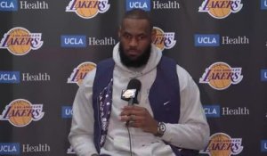 Lakers - LeBron : "J'étais épuisé et fatigué"