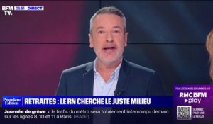 ÉDITO - Marine Le Pen absente de France pendant la mobilisation contre la réforme des retraites, "un choix qui interroge"