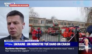 Crash d'hélicoptère: "J'ai beaucoup de doutes" sur la thèse de l'accident affirme Oleksiy Goncharenko, député ukrainien