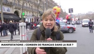 Grève contre la réforme des retraites : les manifestants se réunissent place de la République à Paris