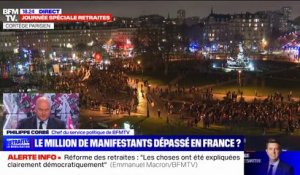 Retraites: Olivier Dussopt parle d'une "mobilisation importante"