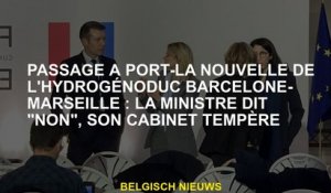 Passage à Port-la Nouvelle de L'HydrogenoDuc Barcelone-Marseille: le ministre connu sous le nom de "