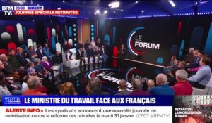 Le ministre du Travail Olivier Dussopt répondra aux Français sur la réforme des retraites dans le Forum BFMTV