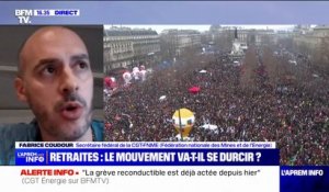 Fabrice Coudour de la Fédération des Mines et de l'Énergie de la CGT: "La grève reconductible est actée pour nous"
