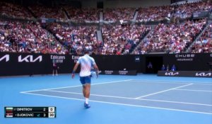 Djokovic - Dimitrov - Les temps forts du match - Open d'Australie