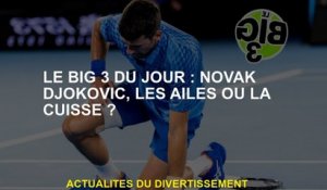 Big 3 of the Day: Novak Djokovic, ailes ou cuisse?