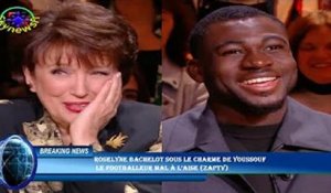 Roselyne Bachelot sous le charme de Youssouf  le footballeur mal à l’aise (ZAPTV)