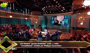 Léa Salamé "grosse bosseuse" mais...: cette  "croustillante" révélée par Philippe Caverivière