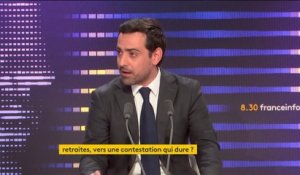 Mobilisation contre la réforme des retraites : c'est maintenant "le temps du Parlement", insiste Stéphane Séjourné, secrétaire général de Renaissance