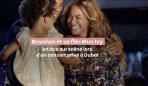 Beyoncé chante en duo avec  Blue Ivy, sa fille
