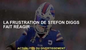 La frustration de Stefon Diggs réagit