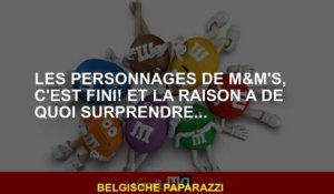 Les personnages de m & amp; m, c'est fini!Et la raison est surprenante ...