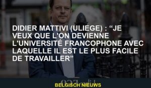 Didier Mattivi : "Je veux que nous devenions l'université française avec laquelle il est le plus fac