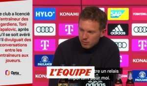 Julian Nagelsmann : « Bien sûr que Manuel Neuer est triste »  - FOOT - ALL - Bayern