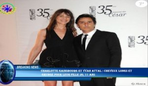 Charlotte Gainsbourg et Yvan Attal : Cheveux longs et  grunge pour leur fille Jo, 11 ans