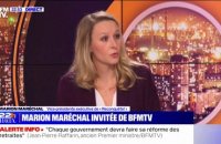 Marion Maréchal sur les retraites: "Emmanuel Macron reprend un certain nombre de propositions qui avaient été faites par Éric Zemmour à l'époque"