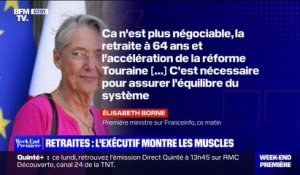 Réforme des retraites: Élisabeth Borne affirme que le report de l'âge de départ à 64 ans "n'est plus négociable"