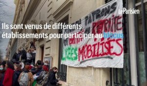 Réforme des retraites : quelques dizaines de lycéens bloquent le lycée Turgot à Paris