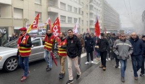 Deuxième jour de mobilisation contre la réforme des retraites à Limoges