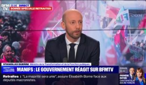 Stanislas Guerini: "La réforme des retraites réclame des efforts aux Français"