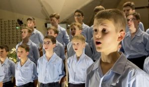 Les Petits Chanteurs à la Croix de Bois interprètent "Les Choristes" (Vois sur ton chemin)