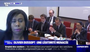 Soupçons de favoritisme contre Olivier Dussopt: "Ça va être difficile pour lui de mener des discussions [sur la réforme des retraites] lorsqu'il y a des doutes sur sa probité", selon Dieynaba Diop
