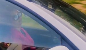 États-Unis : la conductrice d'une Tesla filmée en train de dormir au volant sur une autoroute