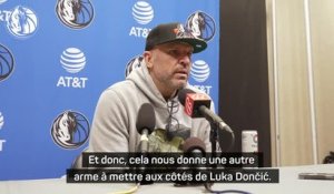 Mavericks - Kidd : “Irving ? Une autre arme à mettre aux côtés de Dončić”