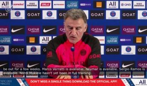 Replay : Conférence de presse de Christophe Galtier avant Marseille - Paris Saint-Germain