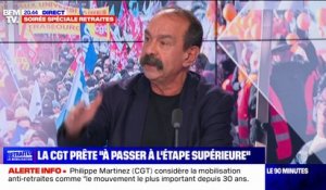 Philippe Martinez (CGT): "Si le gouvernement ne bouge pas, il faudra passer à l'étape supérieure"