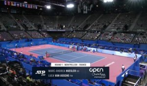 le replay de Huesler - Van Assche - Tennis - Open Sud de France