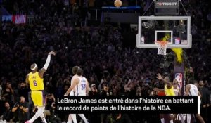 Lakers - LeBron James devient le meilleur marqueur de l'histoire de la NBA
