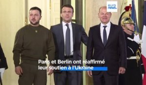 Après Londres, Volodymyr Zelensky était à Paris pour demander des avions de combat