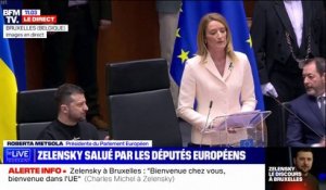 "L'avenir de l'Ukraine est au sein de l'Union européenne", déclare la présidente du Parlement européen