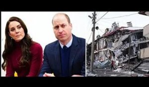 Kate et William font un don personnel pour aider les victimes du tremblement de terre en Turquie et