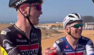 Tour d'Oman 2023 - Tim Merlier, la 1ère étape au sprint à Oman, David Dekker 2e et Axel Zingle 3e !