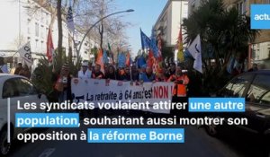 Manifestation du 11 février 2023 à Saint-Nazaire contre la réforme des retraites