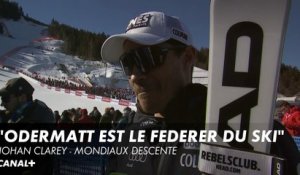 Johan Clarey :  "Odermatt est le Federer du ski "- Mondiaux Descente