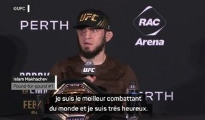 UFC 284 - Makhachev : "Je ne suis pas seulement champion, je suis le meilleur combattant du monde"