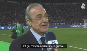 Real Madrid - Pérez : "C'est la cerise sur le gâteau"