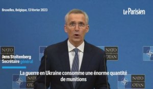 L'Ukraine utilise plus de munitions que l'Otan n'en produit, annonce l'Otan
