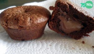 Muffins cœur coulant au Nutella