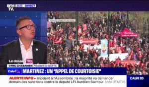 Cyril Chabanier (CFTC): "On a senti une inquiétude du gouvernement sur la journée du 7 mars avec le risque de grèves reconductibles"