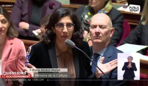 Arcom : « Est-ce qu’une ministre n’a pas le droit de rappeler la loi ? », se défend Rima Abdul Malak