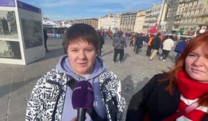 Les jeunes manifestent à Marseille pour les retraites