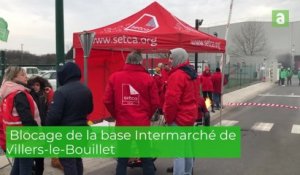 Blocage Intermarché Villers-le-Bouillet